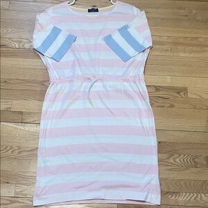 Saint James Women dresse Pink and White Striped Top